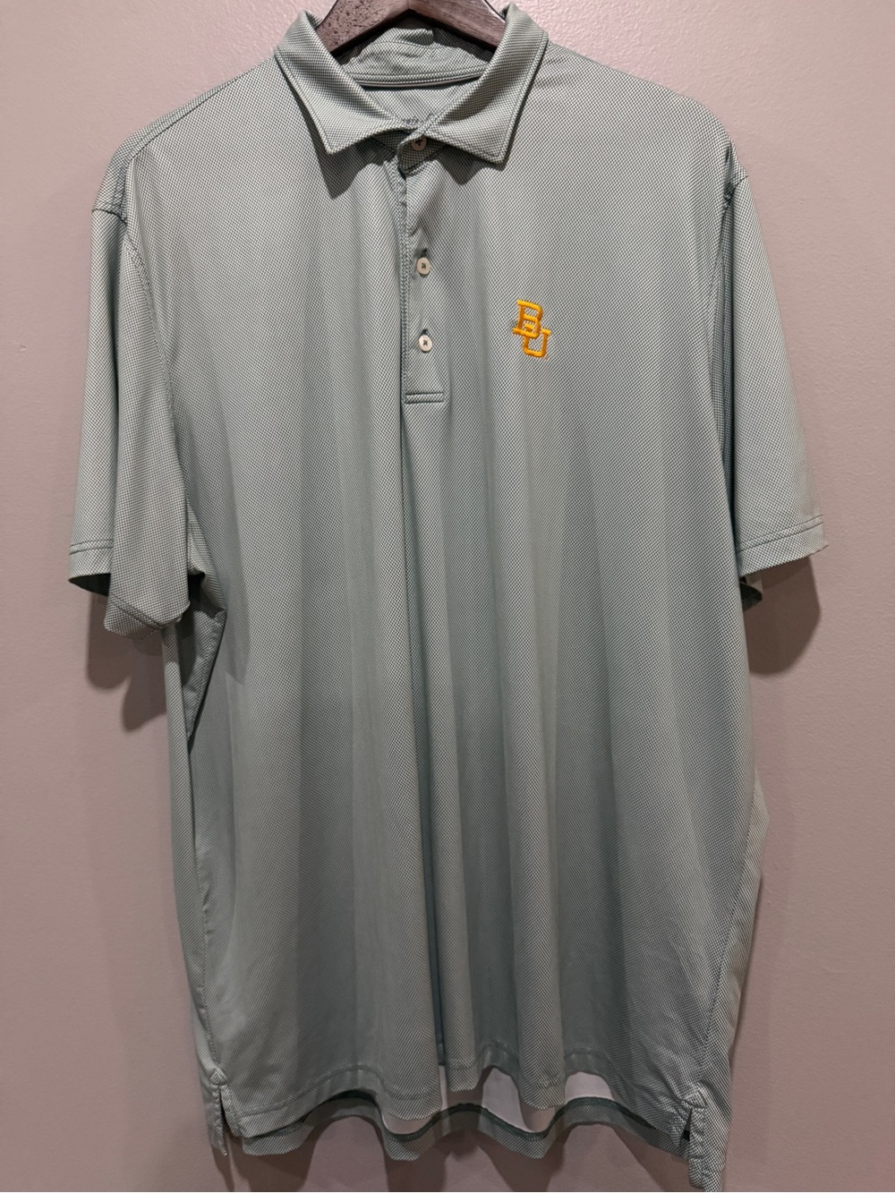Johnnie-O Light Baylor University Polo size XL